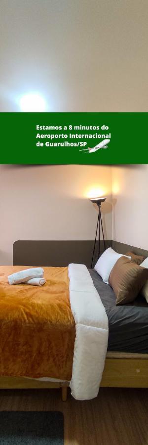 Quarto Em Apartamento Proximo Ao Aeroporto De Guarulhos Gru Dış mekan fotoğraf