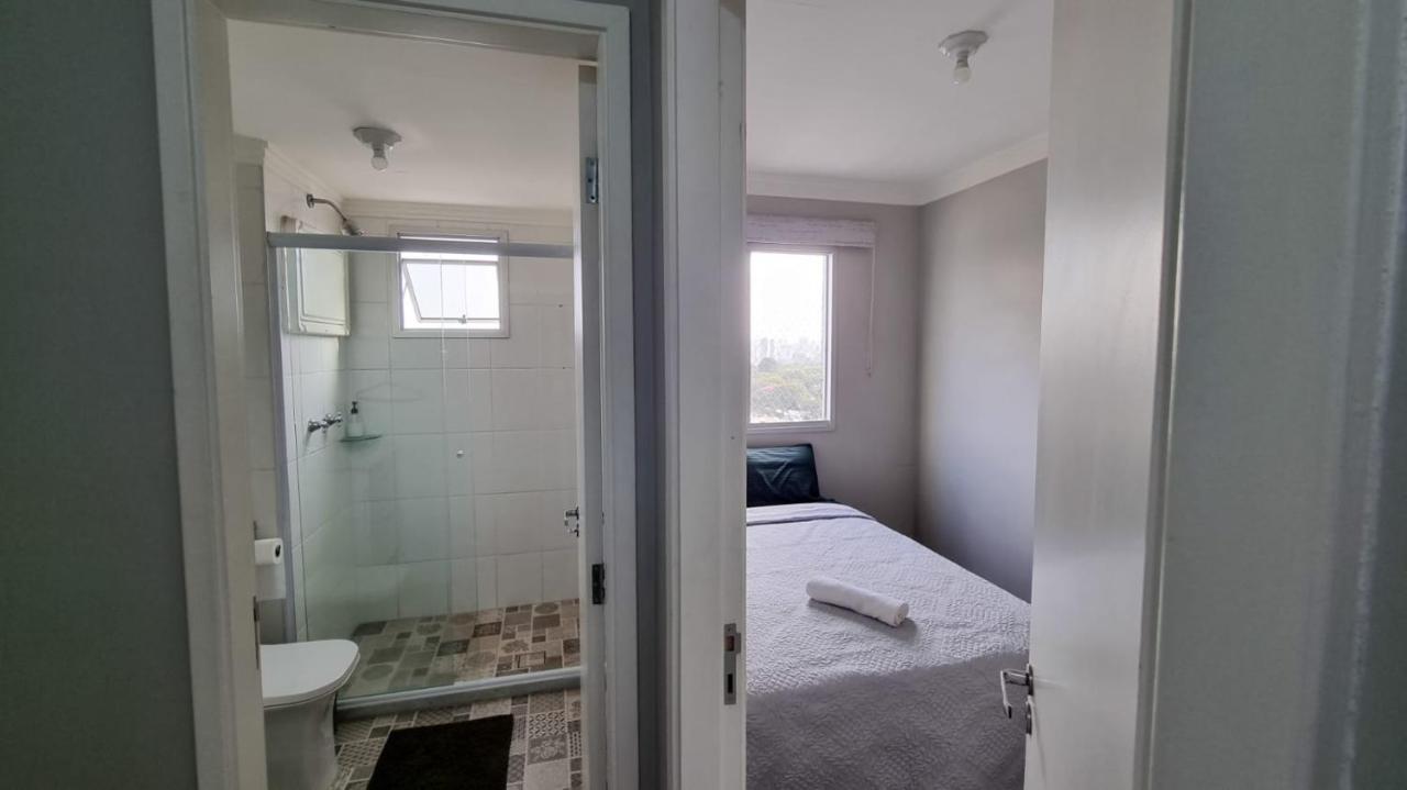 Quarto Em Apartamento Proximo Ao Aeroporto De Guarulhos Gru Oda fotoğraf